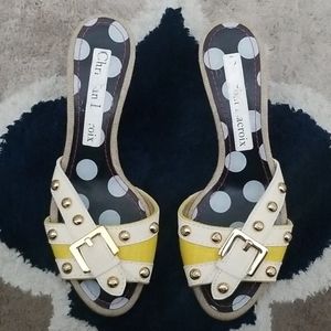 Christian Lacroix sandals mules